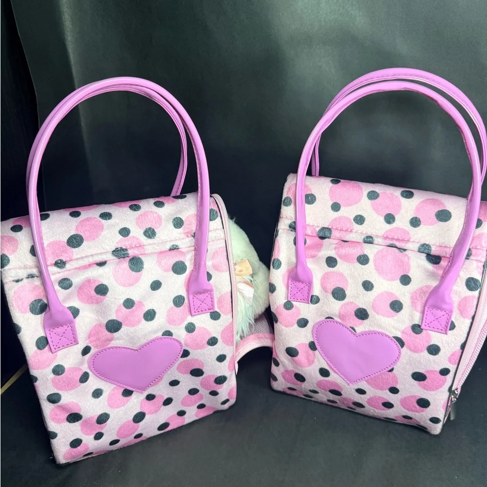 Pucci‎ Pups plush dog carrier set